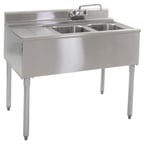 image of Eagle Group B3L-2-22 36" Underbar Sink Units