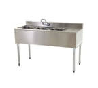 image of Eagle Group B4R-18-X 48" Underbar Sink Units