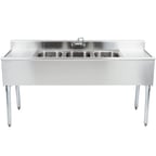image of Eagle Group B5C-18 60" Underbar Sink Units