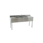 image of Eagle Group B6C-4-18-3VP Underbar Sink Units