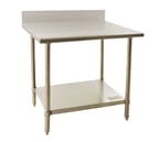 image of Eagle Group BPT-3048KL 48" Stainless Steel Top 40" - Work Table