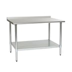 image of Eagle Group BPT-3096B-UT 96" Stainless Steel Top 85" - Work Table