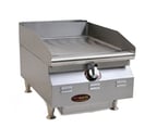 image of Eagle Group CLAGGD-15-NG-X 15" Countertop Manual Natural Gas Griddle, 3/4" Steel, 31.250 BTU, FLYER