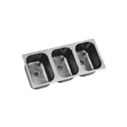 image of Eagle Group FDI-10-14-9.5-3-3VP Weld-In / Undermount Sink Bowl