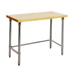 image of Eagle Group MT2472ST 72" Wood Top Work Table