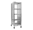 image of Eagle Group OUR-1820-3/W-X 20 Pan Aluminum Mobile End Load Panco Utility Rack, Assembled