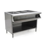 image of Eagle Group SHT2OB-240-3 33" Spec-Master® Sealed Well Hot Food Table, (2) Pan Capacity