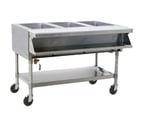 image of Eagle Group SPHT3-120 50" Portable Sealed Well Hot Food Table, (3) Pan Capacity