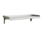 image of Eagle Group SWS1248-14/3 Snap-n-Slide® Stainless Steel Wall-Mounted Shelf - 48"W x 12"D