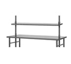 image of Eagle Group TM84PRS 84" Table-Mounted Overshelf