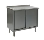 image of Eagle Group UCB2448SE 48" Cabinet Base Sliding Doors Work Table