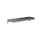 image of Eagle Group WS1248-16/3-3VP 16 Gauge Stainless Steel Wall Mounted Shelf - 48" x 12"