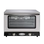 image of Serv-Ware ECO-47 Countertop Electric Convection Oven, Half Size, (4) Racks, 120V