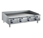 image of Electrolux Professional 169114 48" Countertop Thermostatic Gas Griddle, 1" Steel Plate, 104.000 BTU