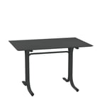 image of emu 1163 Rectangular Outdoor Table System, 54.5 Lbs - 48" x 32" x 29"H, Beveled Edge