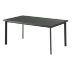 image of emu 307 Star Square Outdoor Table, Solid Steel Top - 64" x 36" x 29-1/2"H