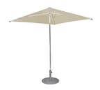 image of emu 980 6 1/2 ft Square Top Shade Umbrella - Anodized Aluminum Pole