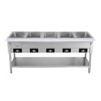 image of Serv-Ware EST5-2 72" Electric Hot Food Serving Counter