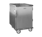 image of FWE ETC-1826-11, 11 Pan Stainless Steel Bun / Food Pan Enclosed Transport Cabinet w/ 3" Bottom Load Slides