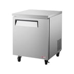 image of Turbo Air EUF-28-N-V 27" 1-Section Undercounter Freezer w/ 1 Door, 7.1 cu. ft.