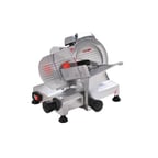 image of Eurodib USA HBS-195JS Countertop Manual Feed Meat Slicer with 8" Blade, Belt Driven