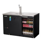 image of Everest EBD2-BBG 57" Back Bar & Direct Draw Keg Refrigerator Combo, 1 Keg
