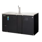 image of Everest EBD3-BB-24 68" Back Bar & Direct Draw Keg Refrigerator Combo