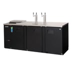 image of Everest EBD4-CT 89" Club Top Direct Draw Keg Refrigerator, 4 Keg