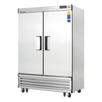 image of Everest EBF2 54" Two Section Reach-In Freezer w/ 2 Solid Doors, Bottom Mount, 50 cu. ft.