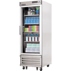 image of Everest Refrigeration EBGWR1-LAB 29" Medical Refrigerator w/ 1 Glass Full Door, 23.0 cu. ft.