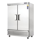 image of Everest EBSF2 49" Two Section Reach-In Freezer w/ 2 Solid Doors, Bottom Mount, 48 cu. ft.
