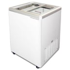 image of Excellence EURO-5HC 25" Flat Lid Ice Cream Display Freezer, 5 cu. ft.