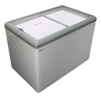 image of Excellence HL-7HC 32" Flat Lid Low Temp Ice Cream Display Freezer, 7.4 cu. ft.