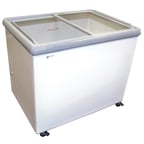 image of Excellence SPOT-6HCD 47" Dual Temp Glass Chest Refrigerator/Freezer, 11.5 cu. ft.