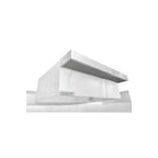 image of HoodMart 1148SSBCOND-PSP Type 2 Condensate Hood w/ PSP Makeup Air