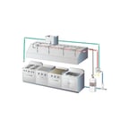 image of HoodMart KIDDE_FIRE_SYSTEM_5 Fire Suppression System w/ Gas Shut Off Valve, Micro Switch