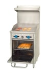 image of Comstock-Castle F318-24 24" Gas Restaurant Range w/ 24" Full Griddle, (1) Space Saver Oven, 65.000 BTU