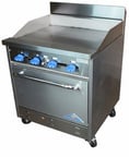 image of Comstock-Castle F326-30 30" Gas Restaurant Range, 30" Full Griddle w/ Manual Controls, 90.000 BTU