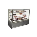 image of Federal Industries ITR6034-B18 60" Italian Glass Refrigerated Display Case w/ 3 shelves