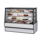 image of Federal Industries SGR5942 59" High Volume Refrigerated Bakery Case w/ 2 Shelves