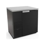 image of Fagor Refrigeration FBB-36S-N Refrigerated Back Bar Cabinet w/ 1 Solid Door, 2 Shelves