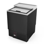 image of Fagor FGF-24 24.63" Black Glass & Plate Chiller, 96 Mugs Capacity