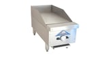 image of Comstock-Castle FHP12-12T 12" Countertop Gas Griddle with Thermostatic Controls, 20.000 BTU