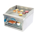 image of Comstock-Castle FHP24-24B 24" Countertop Gas Griddle/Cheesemelter Broiler Combos, 30.000 BTU