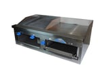 image of Comstock-Castle FHP48-2RB-24B 48" Countertop Gas Griddle/Chesmelter Broiler Combos, 80.000 BTU