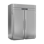 image of Victory FIS-2D-S1-XH-HC68" Two Section Extra High Roll-In Freezer, All Stainless Steel, 77 cu. ft.