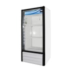 image of Fogel USA VR-10-HC 25" One Glass Door Refrigerated Merchandiser in White, 10 cu. ft.