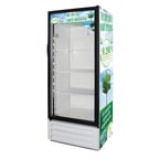 image of Fogel USA VR-12-HC 25" One Glass Door Refrigerated Merchandiser in White, 12 cu. ft.