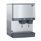 image of Follett 110CM-NI-L 25" Countertop Ice & Water Dispenser, 110 lb Bin