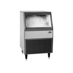 image of Follett UFD414A80 24" Air Cooled Flake 425 lb Undercounter Ice Machine with 75 lb Bin